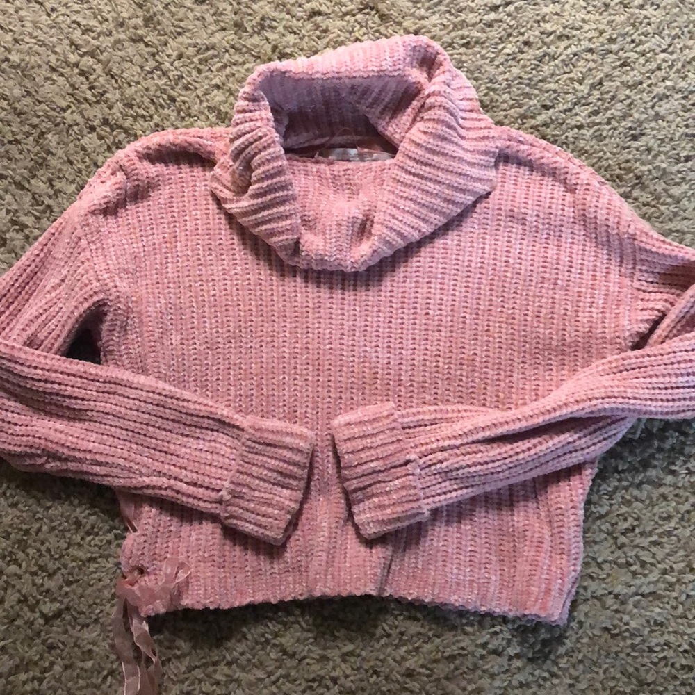 Pink Chenille sweater